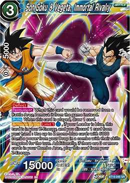 Son Goku & Vegeta, Immortal Rivalry 「BT19-048」「EN」