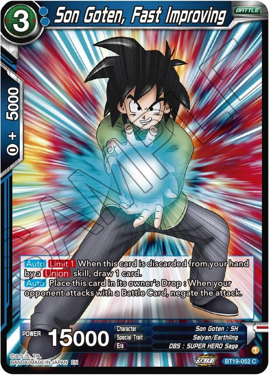 Son Goten, Fast Improving 「BT19-052」「EN」