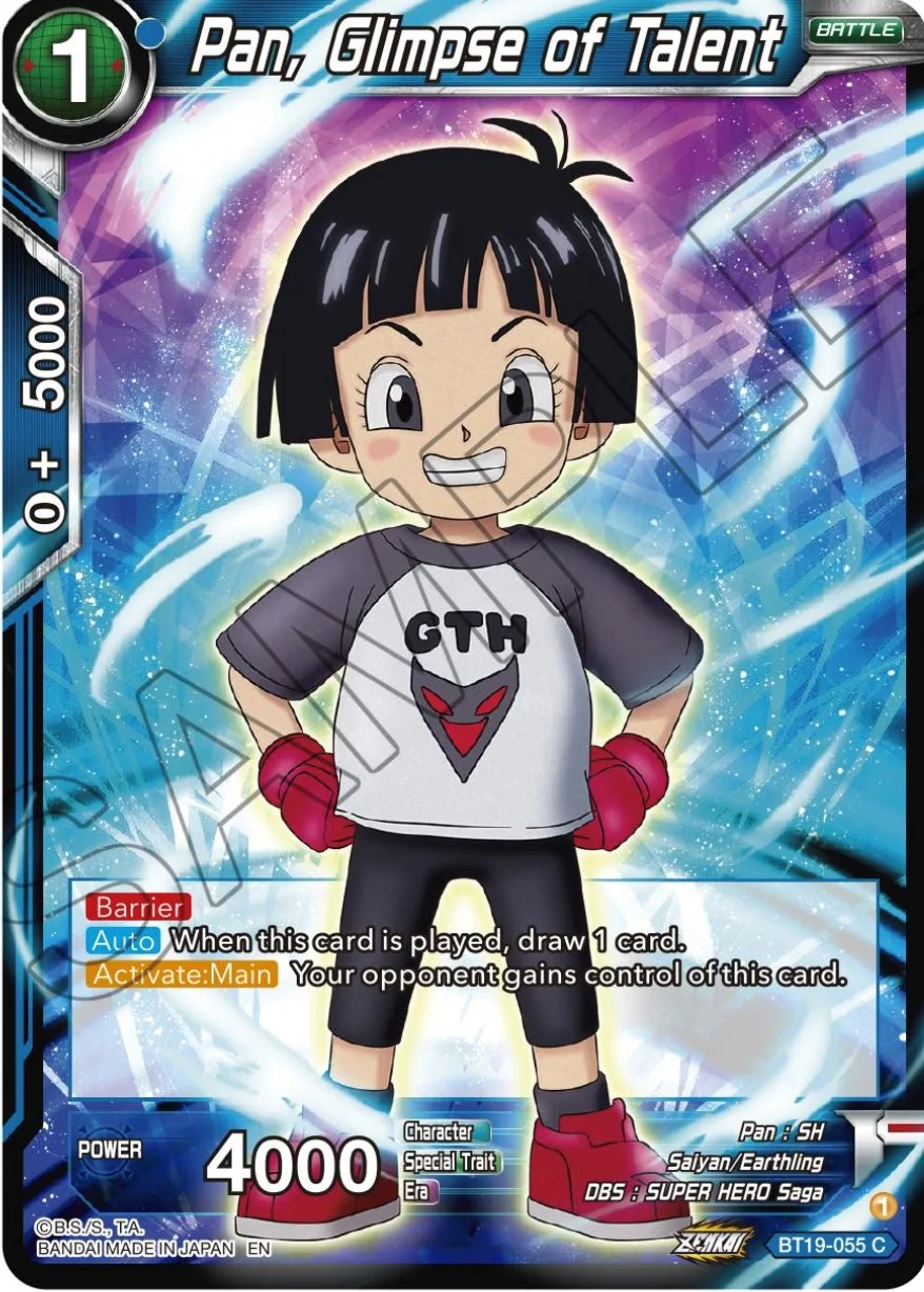 Pan, Glimpse of Talent 「BT19-055」「EN」