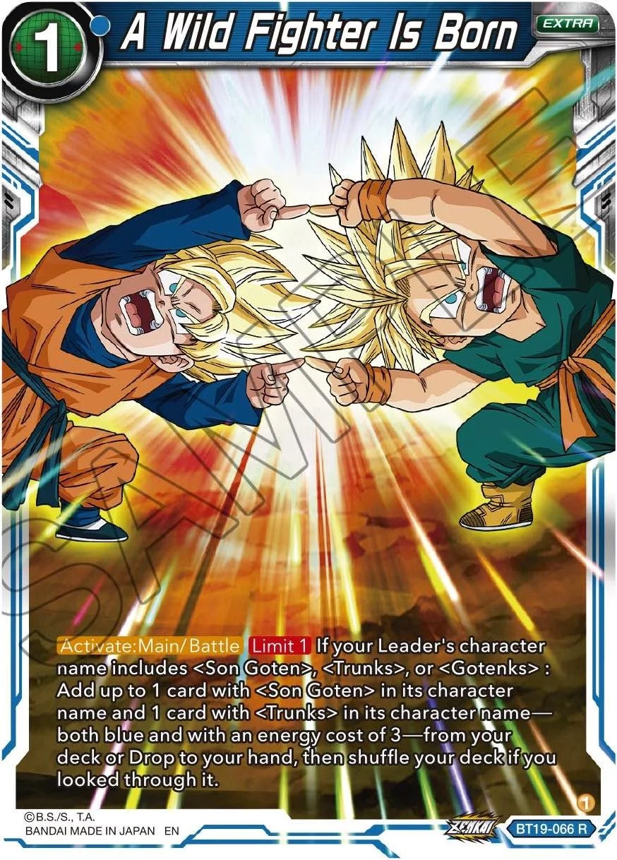A Wild Fighter Is Born 「BT19-066」「EN」