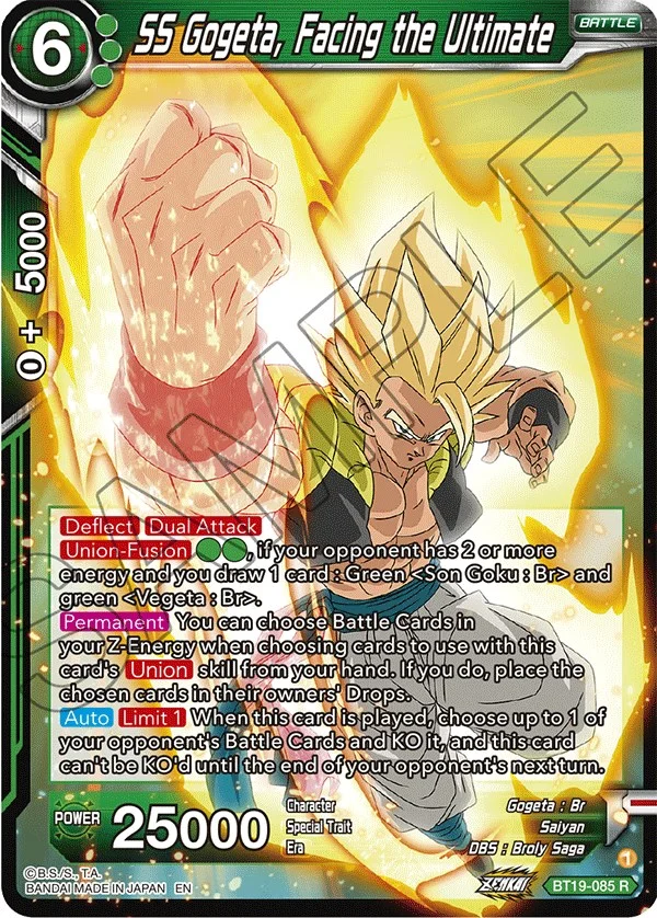 SS Gogeta, Facing the Ultimate 「BT19-085」「EN」