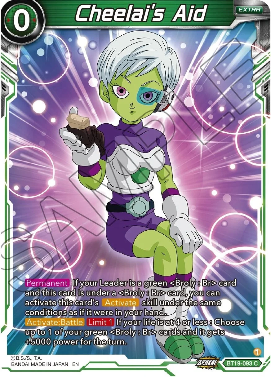 Cheelai's Aid 「BT19-093」「EN」