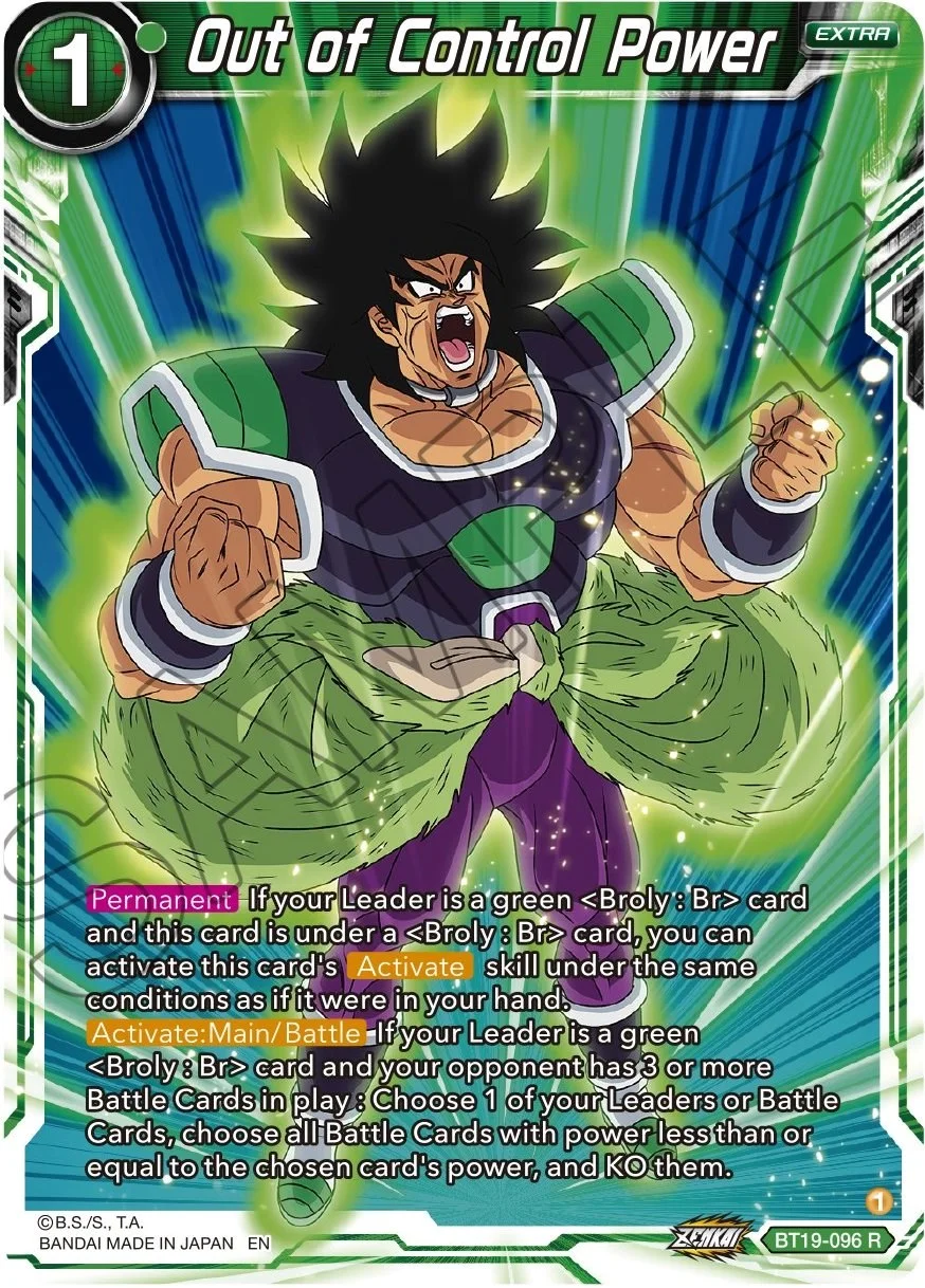 Out of Control Power 「BT19-096」「EN」