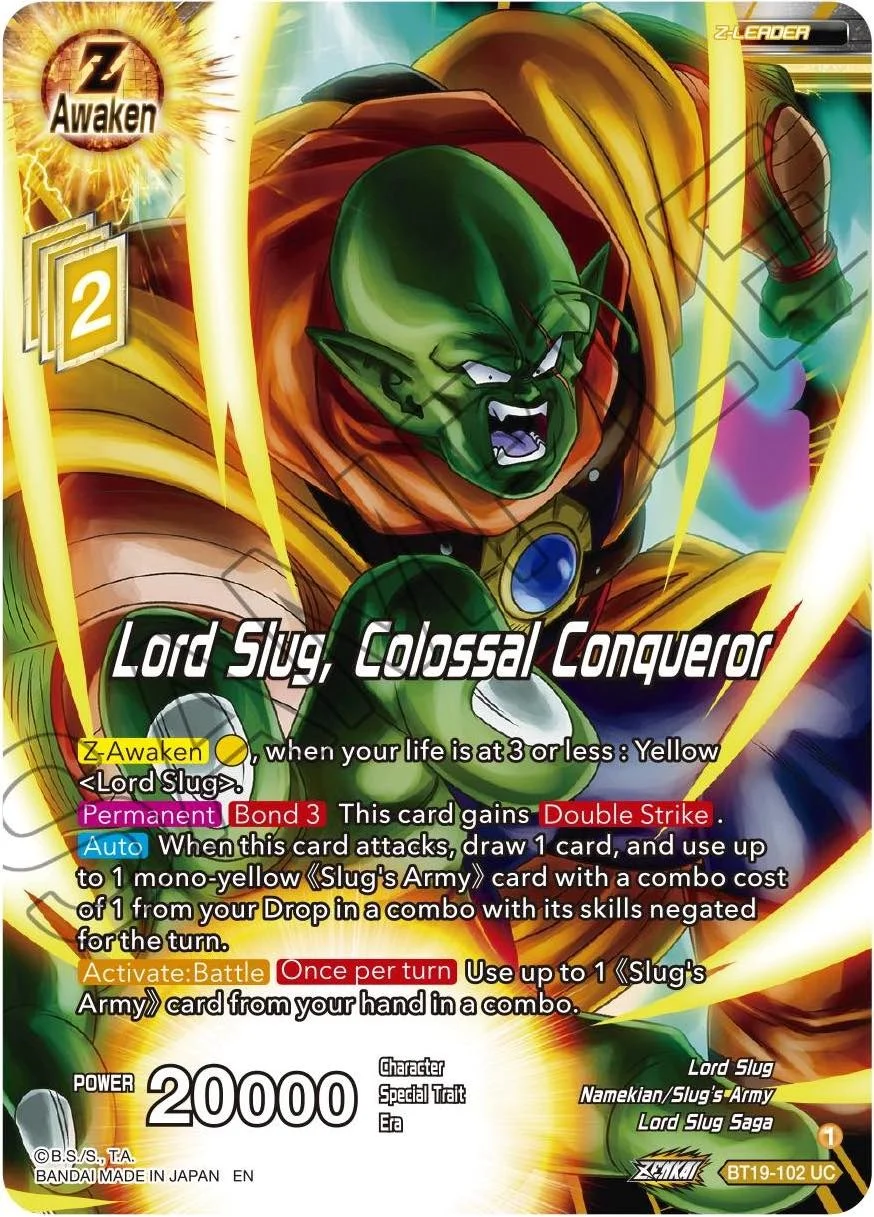 Lord Slug, Colossal Conqueror 「BT19-102」「EN」