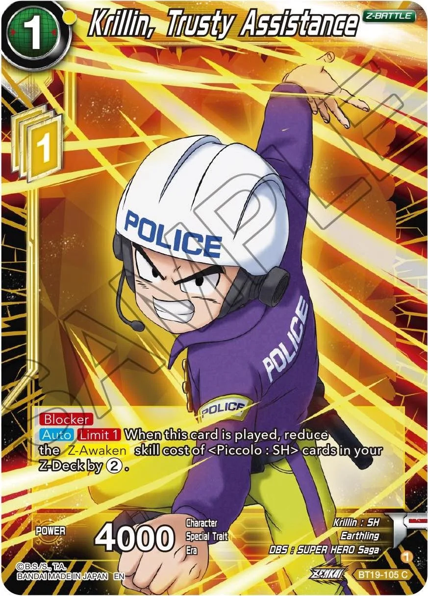 Krillin, Trusty Assistance 「BT19-105」「EN」