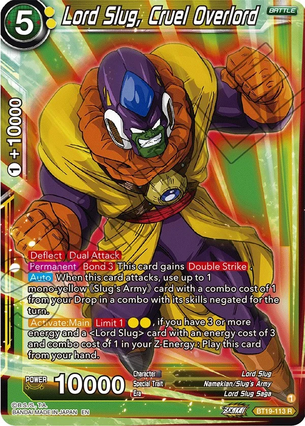 Lord Slug, Cruel Overlord 「BT19-113」「EN」