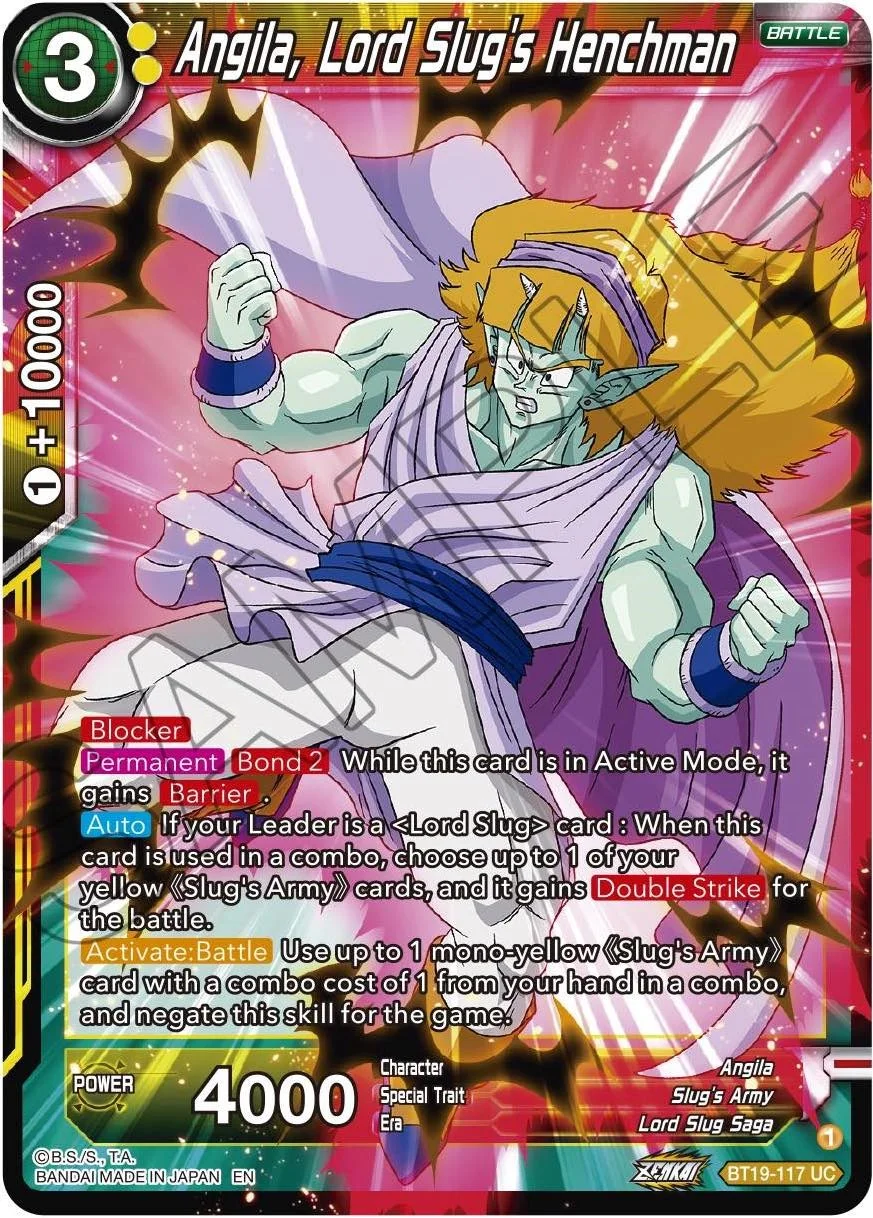 Angila, Lord Slug's Henchman 「BT19-117」「EN」