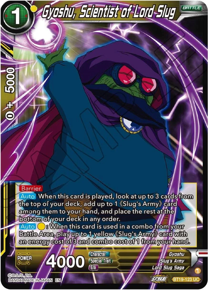 Gyoshu, Scientist of Lord Slug 「BT19-123」「EN」