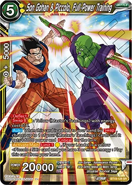 Son Gohan & Piccolo, Full-Power Training 「BT19-128」「EN」