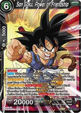 Son Goku, Power of Friendship 「BT19-134」「EN」