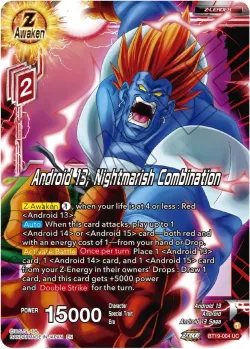 Android 13, Nightmarish Combination #BT19-004 · Dragon Ball Super: Masters