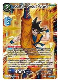 Son Goku, Stronger Together #BT19-037 · Dragon Ball Super: Masters