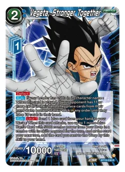Vegeta, Stronger Together #BT19-038 · Dragon Ball Super: Masters
