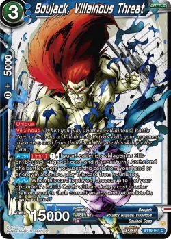Boujack, Villainous Threat #BT19-041 · Dragon Ball Super: Masters