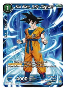 Son Goku, Daily Diligence #BT19-047 · Dragon Ball Super: Masters