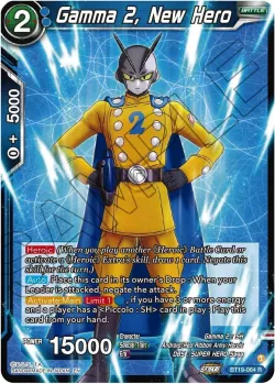 Gamma 2, New Hero #BT19-064 · Dragon Ball Super: Masters
