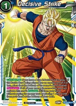 Decisive Strike #BT19-065_PR02 · Dragon Ball Super: Masters