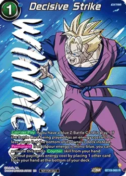 Decisive Strike #BT19-065_PR03 · Dragon Ball Super: Masters