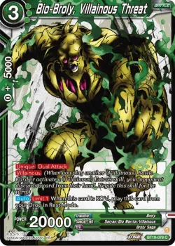 Bio-Broly, Villainous Threat #BT19-076 · Dragon Ball Super: Masters