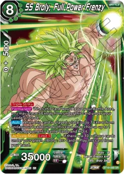 SS Broly, Full Power Frenzy #BT19-088 · Dragon Ball Super: Masters