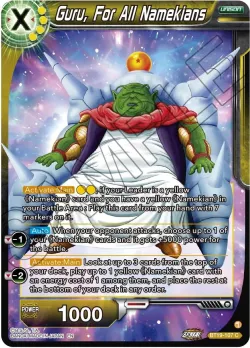 Guru, For All Namekians #BT19-107 · Dragon Ball Super: Masters