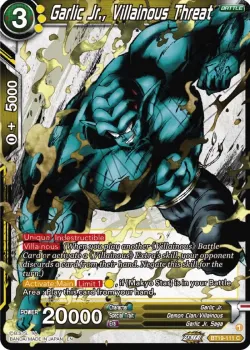 Garlic Jr., Villainous Threat #BT19-111 · Dragon Ball Super: Masters
