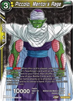 Piccolo, Mentor's Rage 「BT19-125」「EN」