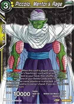 Piccolo, Mentor's Rage 「BT19-125」「EN」
