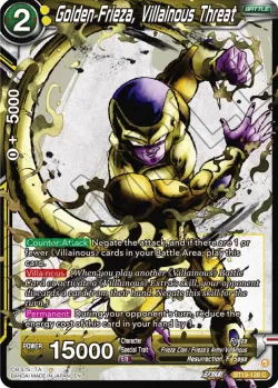 Golden Frieza, Villainous Threat 「BT19-126」「EN」