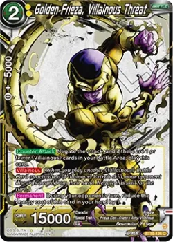 Golden Frieza, Villainous Threat 「BT19-126」「EN」