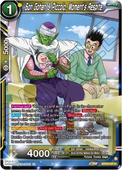 Son Gohan & Piccolo, Moment's Respite 「BT19-127」「EN」
