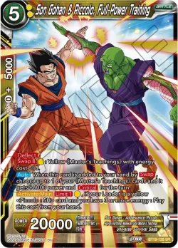 Son Gohan & Piccolo, Full-Power Training 「BT19-128」「EN」