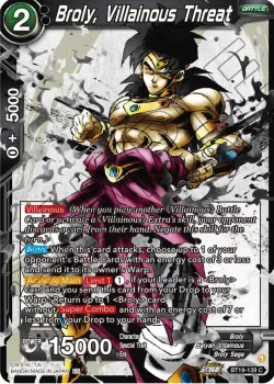 Broly, Villainous Threat 「BT19-139」「EN」