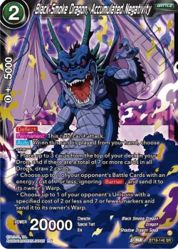 Black Smoke Dragon, Accumulated Negativity 「BT19-140_PR」「EN」