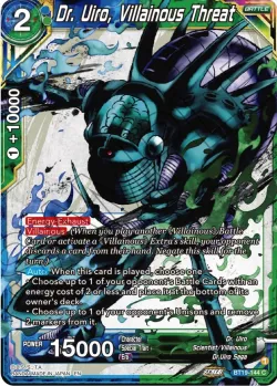 Dr. Uiro, Villainous Threat 「BT19-144」「EN」