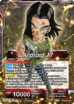 Android 17 「BT20-001_PR」「EN」