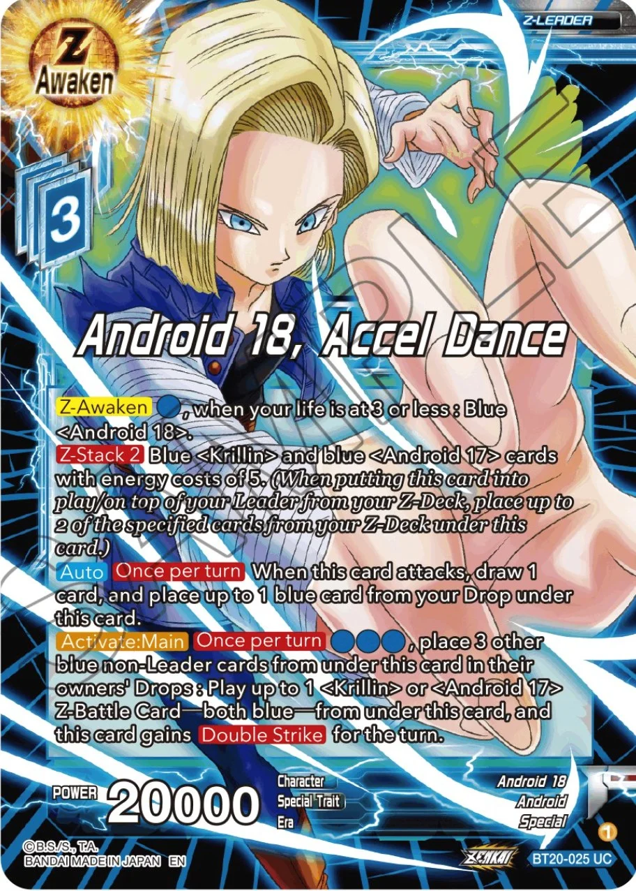 Android 18, Accel Dance 「BT20-025」「EN」