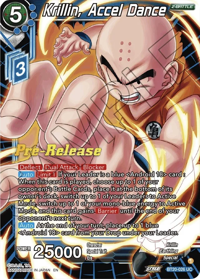Krillin, Accel Dance 「BT20-026」「EN」