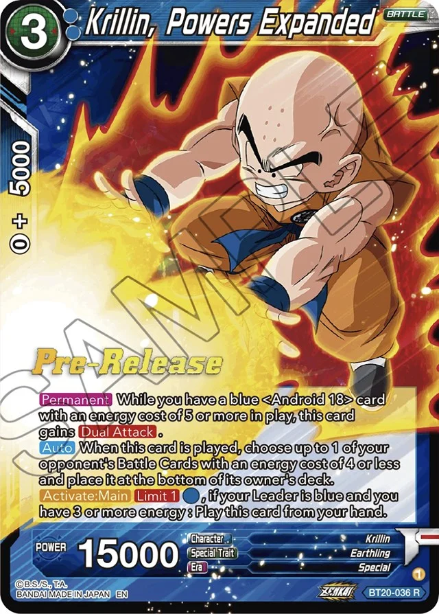Krillin, Powers Expanded 「BT20-036」「EN」