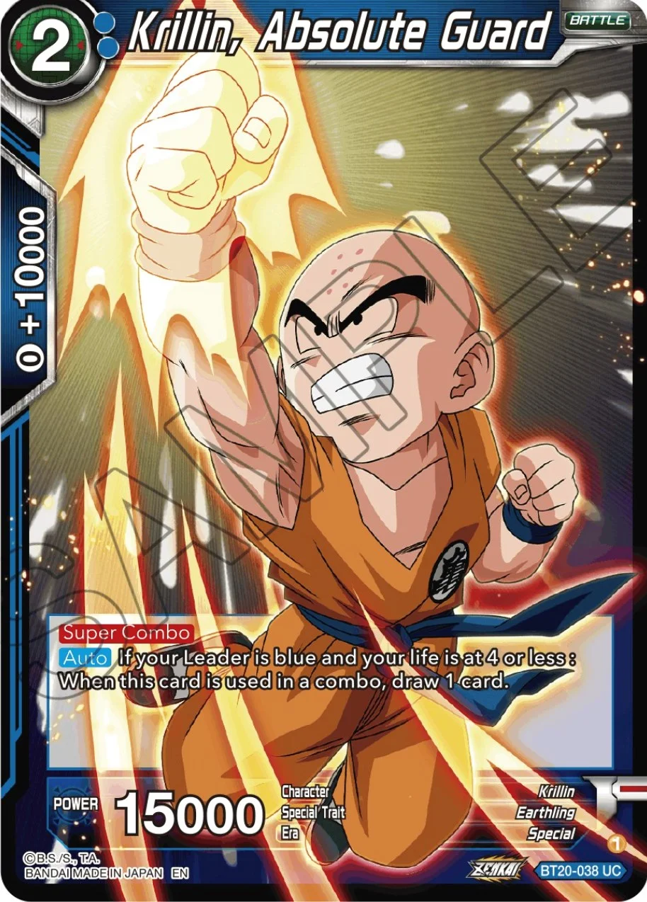 Krillin, Absolute Guard 「BT20-038」「EN」