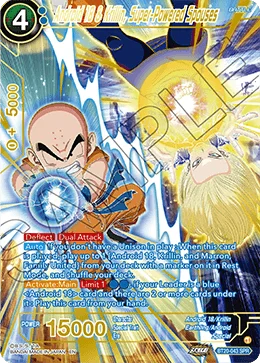 Android 18 & Krillin, Super-Powered Spouses 「BT20-043_SPR」「EN」