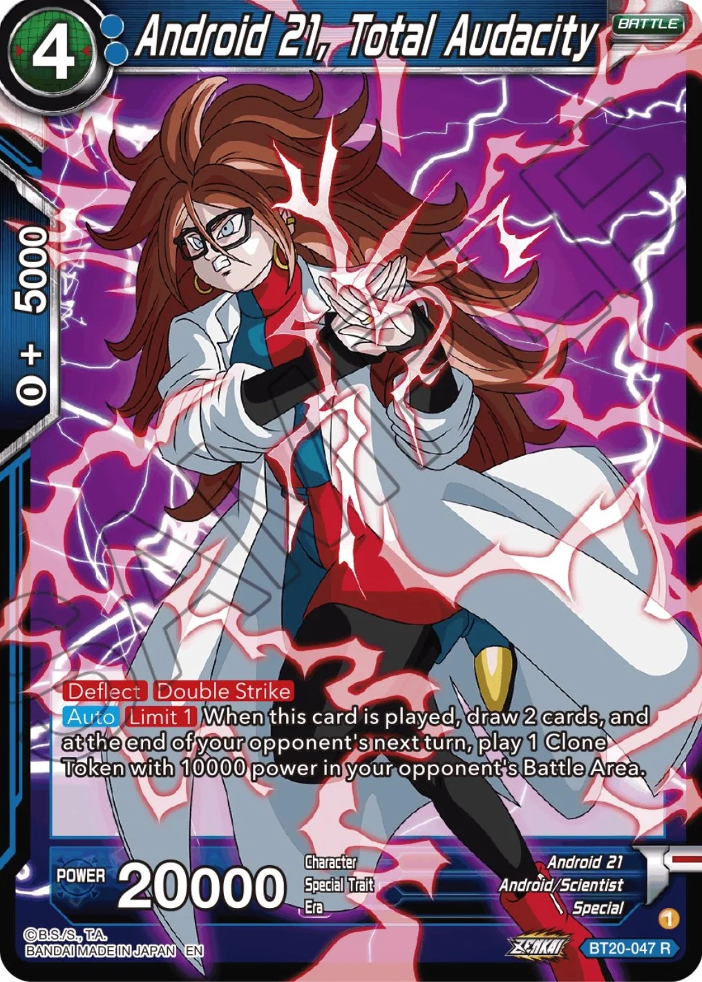 Android 21, Total Audacity 「BT20-047」「EN」