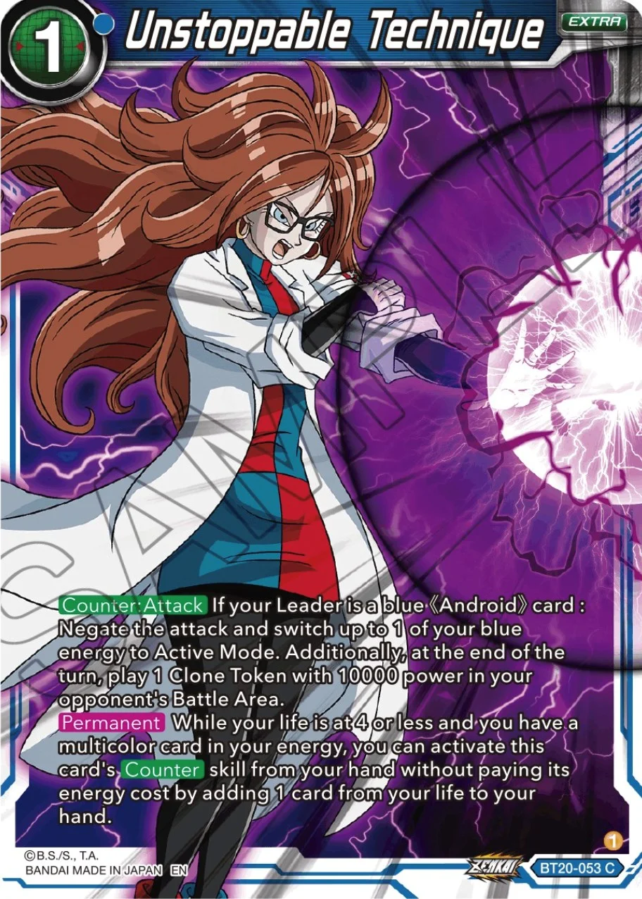 Unstoppable Technique 「BT20-053」「EN」