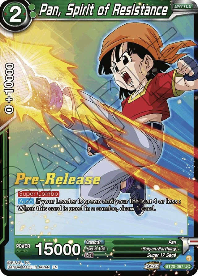 Pan, Spirit of Resistance 「BT20-067」「EN」