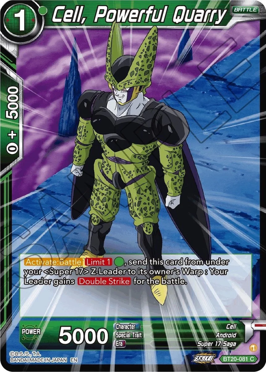 Cell, Powerful Quarry 「BT20-081」「EN」