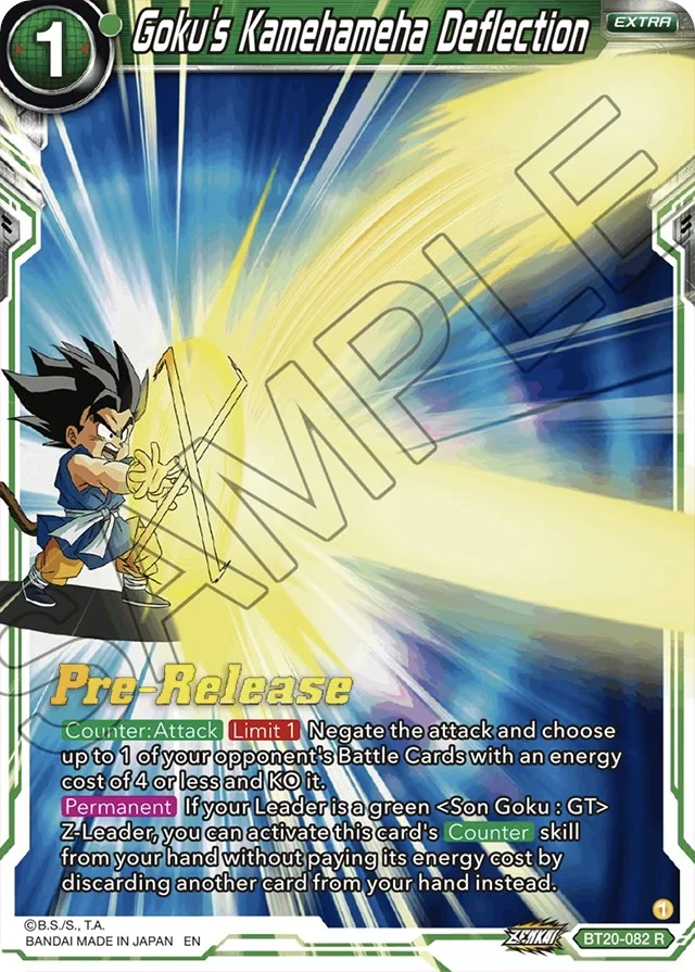 Goku's Kamehameha Deflection 「BT20-082_PR」「EN」