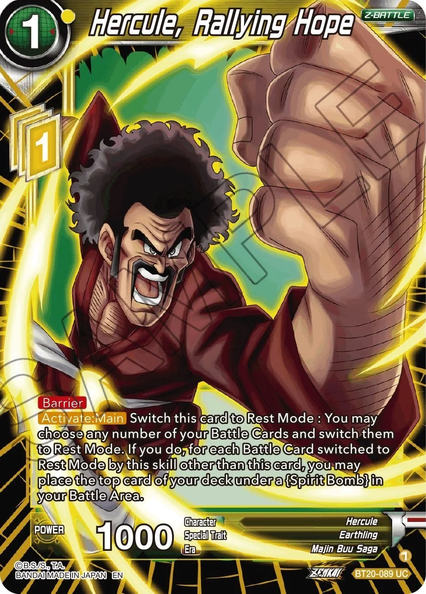 Hercule, Rallying Hope 「BT20-089」「EN」