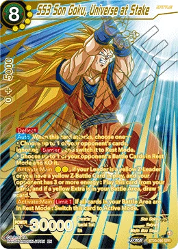 SS3 Son Goku, Universe at Stake 「BT20-095_SPR」「EN」