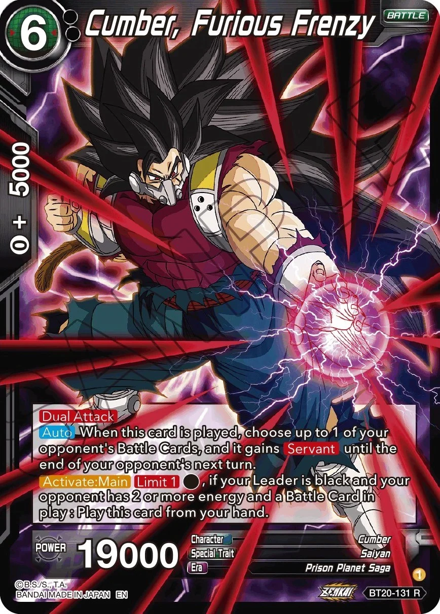 Cumber, Furious Frenzy 「BT20-131」「EN」