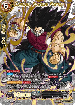 Cumber, Furious Frenzy 「BT20-131_PR03」「EN」
